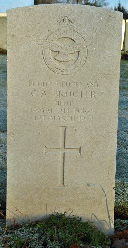 F/Lt Gordon Arbuthnot Proctor<br/><br /><br />died March 31st, 1944